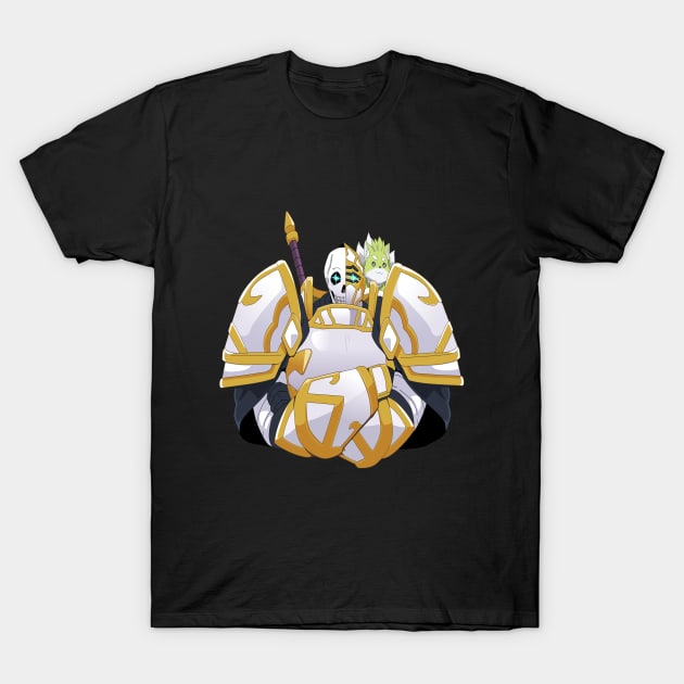 Skeleton Knight in Another World - Arc X Ponta T-Shirt by Dokey4Artist